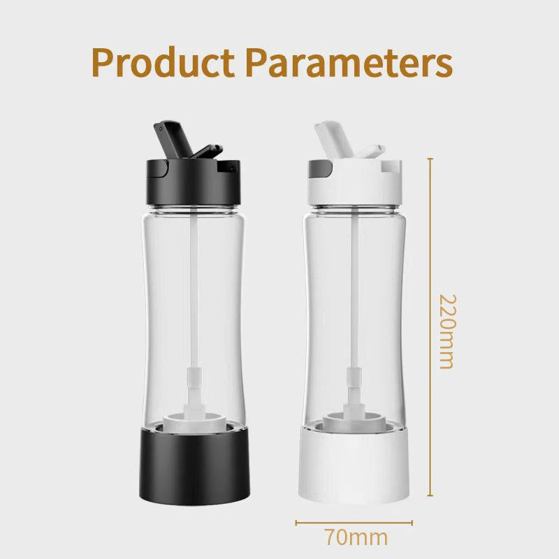 Portable Hydrogen Rich Water Bottle Maker Machine 2000PPB Hydrogen Water Machine Ionizer with SPE and PEM Technology